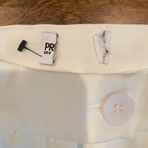 Princess Polly White Change it Up  Strapless coordinating pant set. - Picture 12 of 14